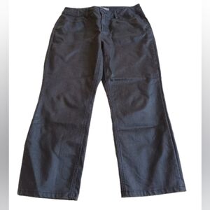 Chicos‎ black coated jeans NWOT